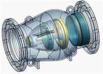 Axial Flow (ki pa slam) Tcheke Valv